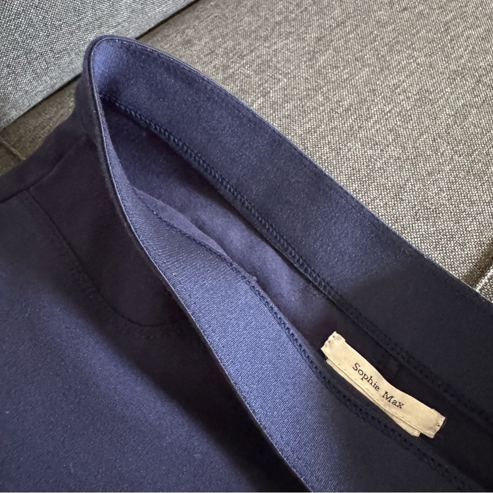 Sophie Max Navy Skirt, S - Picture 4 of 8
